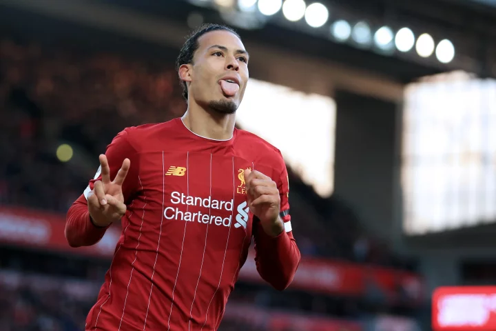  Virgil van Dijk has arguably become the world's best defender since joining Liverpool