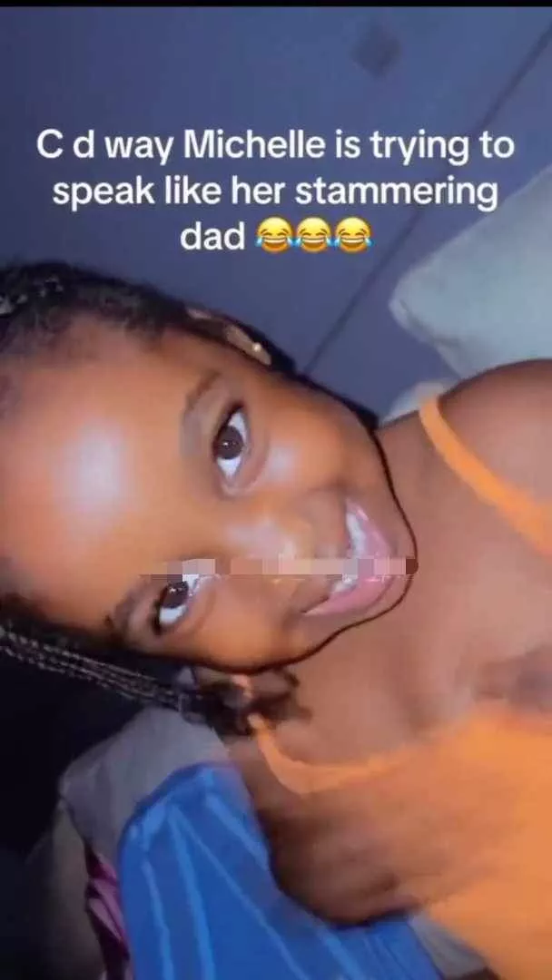 Girl's video mimicking her stammerer father make rounds