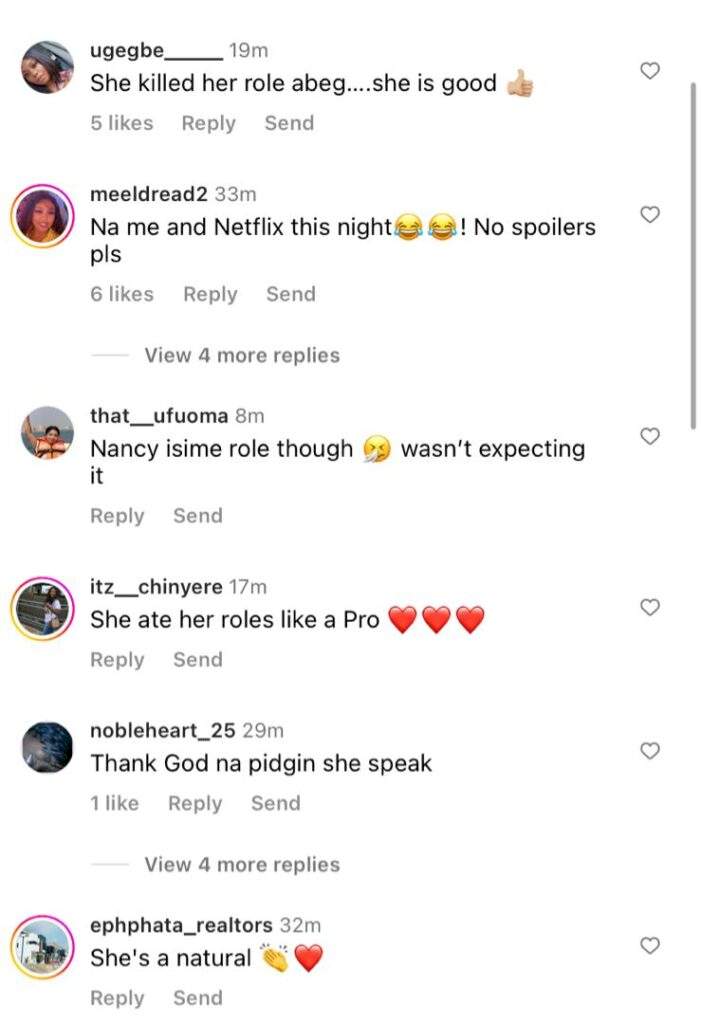 'She ate her role like a pro' - Fans react as BBNaija's Mercy Eke makes Netflix debut with new movie (video)