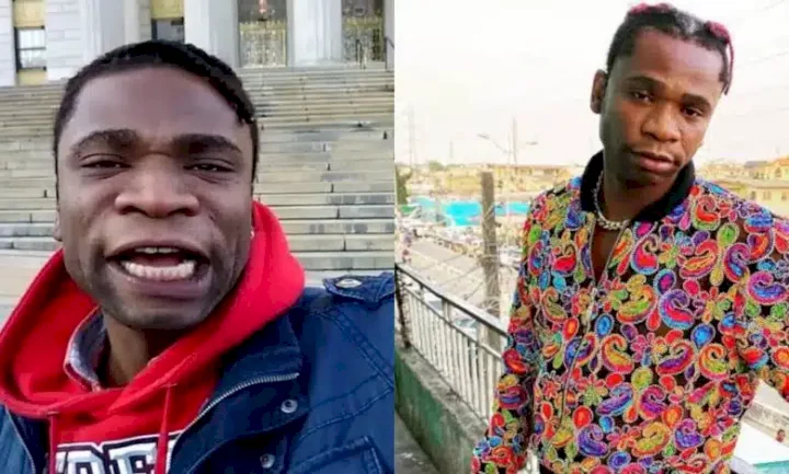 "Stop advising me to quit music for comedy" - Speed Darlington lashes out (Video)