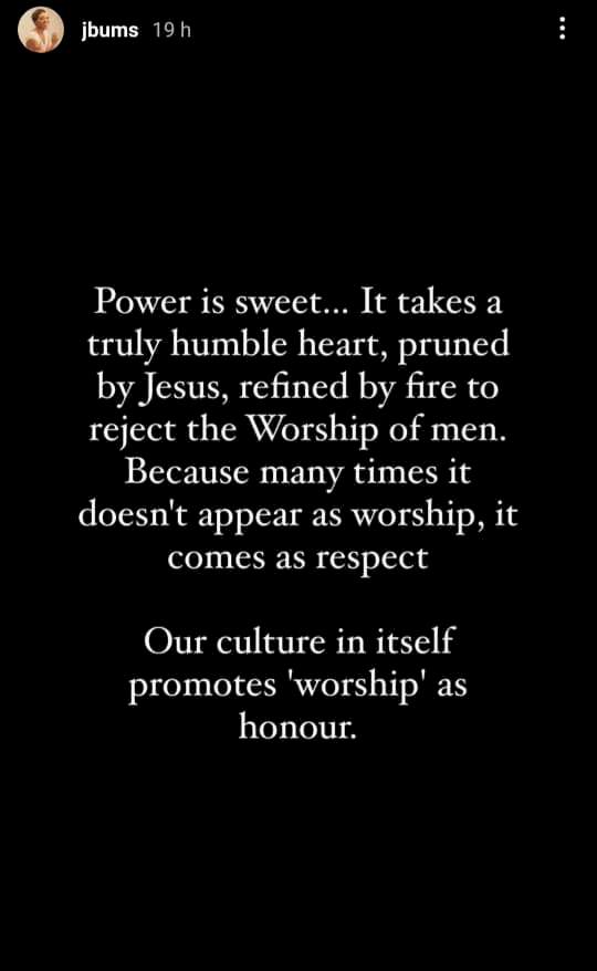 There are too many excesses in the Nigerian church that are cultural and not biblical. Our generation of pastors are now feeding their ego - Businesswoman Mrs Black writes