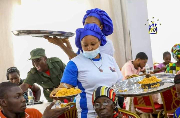 Photo story: Apostle Johnson Suleman officially opens free food restaurant for the poor