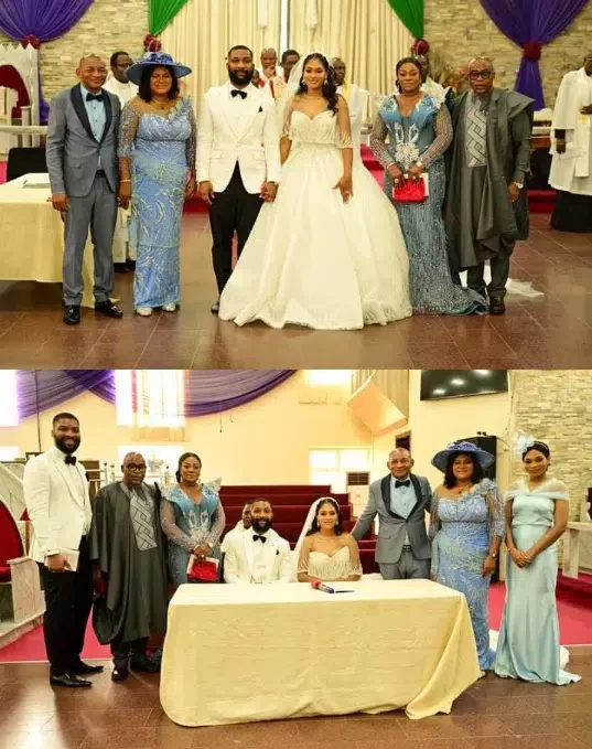 Ike Ekweremadu's eldest son weds in Abuja amidst parents' absence