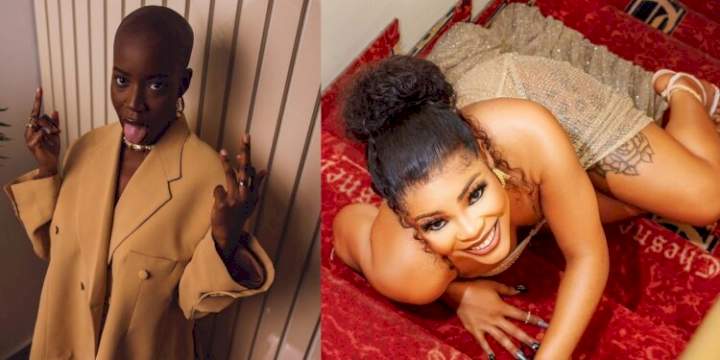 BBNaija star, Allysyn tackles colleague, Chichi, for allegedly lying about her age