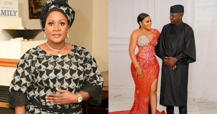 Mercy Aigbe's husband's ex-wife, Funsho breaks silence days after report about actress' crashed marriage emerged