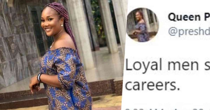 "Loyal men still exist, they are just busy building their career" - Lady affirms