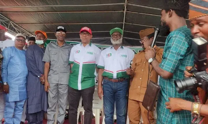 Peter Obi storms Osun; pulls massive crowd ahead of gubernatorial election (Photos)