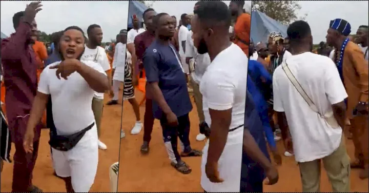 Drama as NYSC official slaps corper in Benue State (Video)