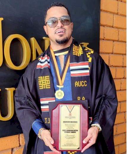 Actor Van Vicker finally graduates with first-class, 21 years after his mates got admission