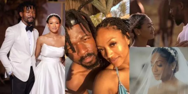 "You complete me" - Singer, Johnny Drille writes as he finally unveils wife (Video)