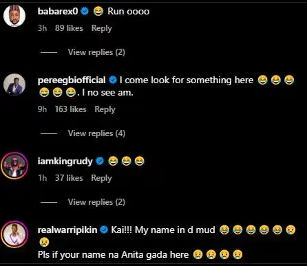 'Name wey dey give PTSD' - Bovi 'runs for his life' as Oyinbo lady says her name is 'Anita' (Video)