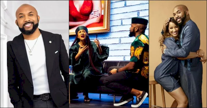 "We struggled for a child, lost twins in the process, I was depressed" - Banky W spills, showers praise on Adesua (Video)