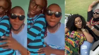 "They look like their throwback" - Reactions as Davido and Chioma's lookalike pops up online, video stirs reactions