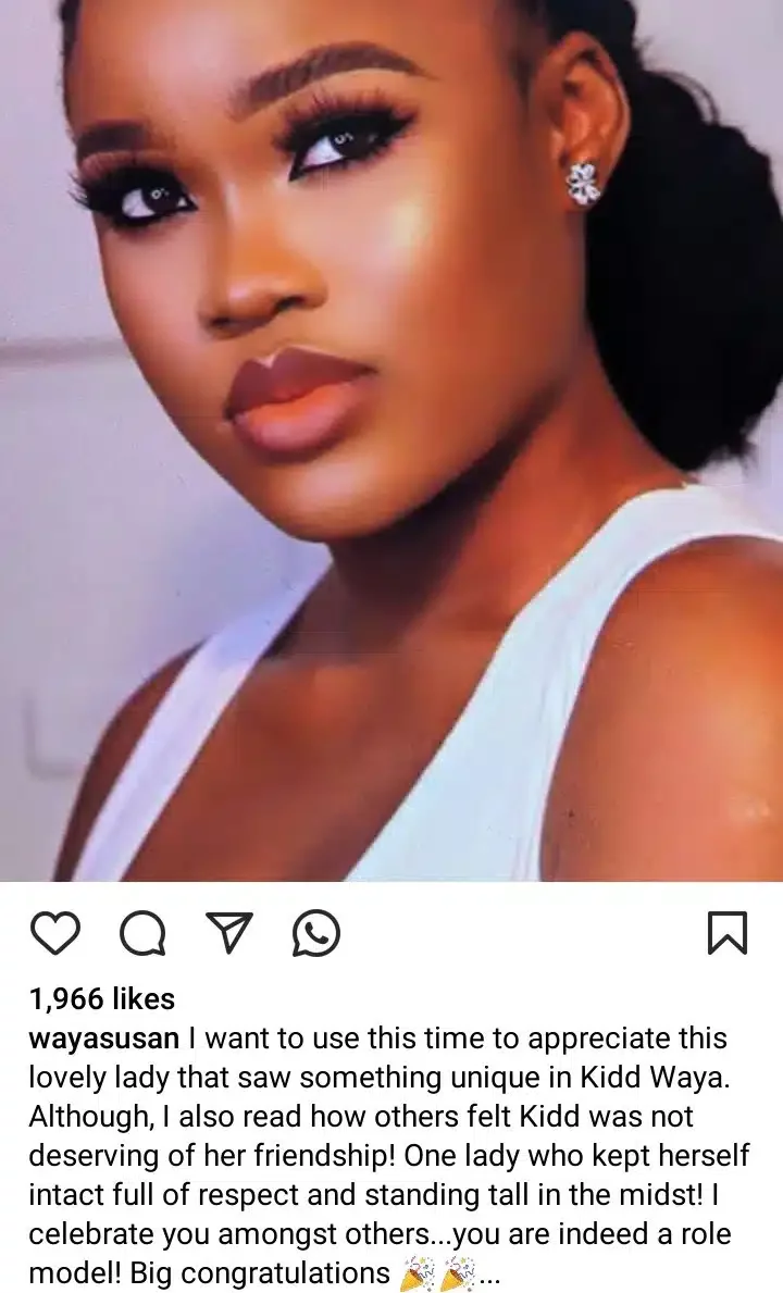 'She kept herself intact' - Kiddwaya's mom praises CeeC in heartfelt note