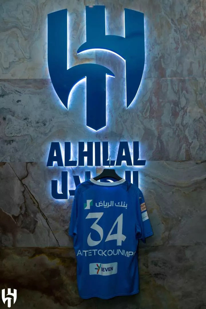 Al Hilal, in a fun homage to Antetokounmpo's basketball persona, creates a jersey with his name and the iconic No. 34 of the Milwaukee Bucks.