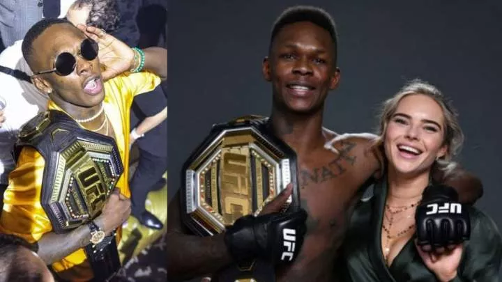'Like Achraf Hakimi, my assets are protected' - Israel Adesanya speaks after breakup with Charlotte Powdrell