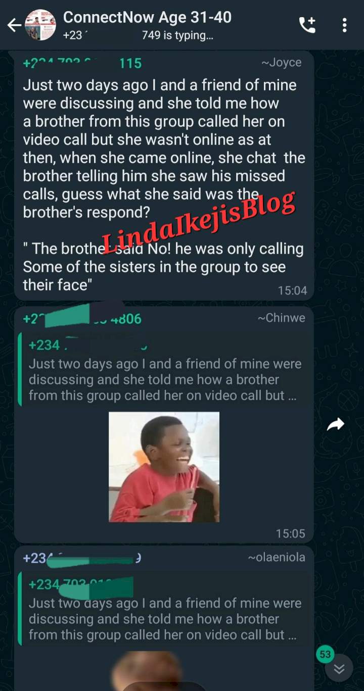 Commotion in RCCG dating group as women accuse the men there of dating multiple Christian sisters in the group and promising marriage to multiple women