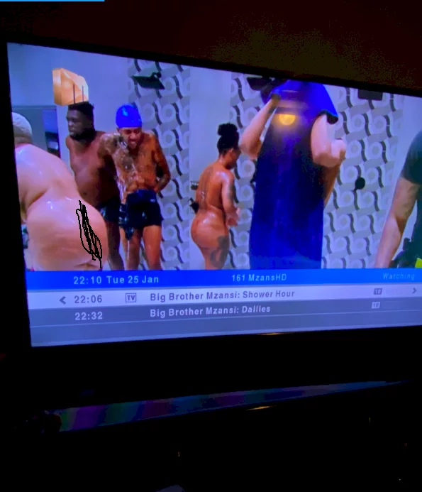 #BBMzansi: Big Brother South Africa contestants flash their bo*bs, pen!s and b00ty as they shower together  (+18 photos/videos)