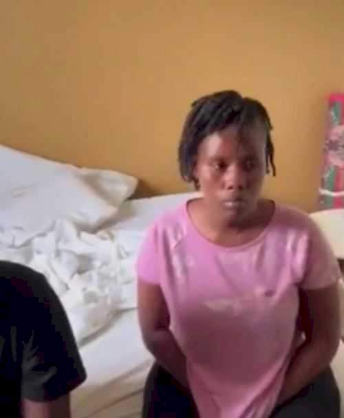 Man caught pants down with married woman in his house (Video)