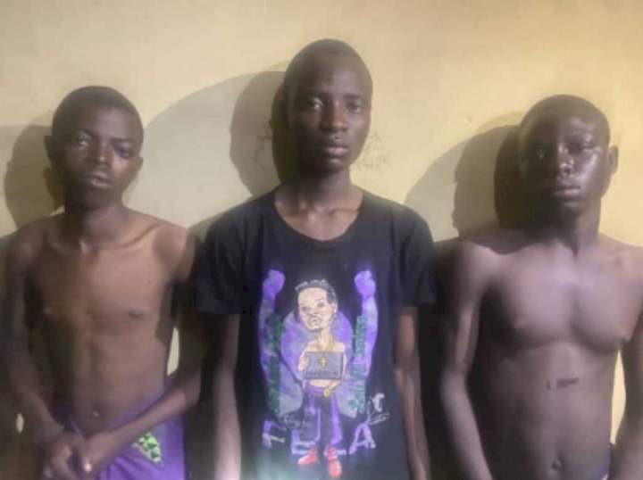 Teenagers arrested in the process of using girlfriend's head for money ritual