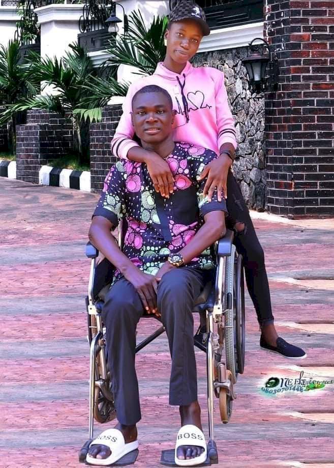 Physically challenged man set to tie the knot with lover (Photos)