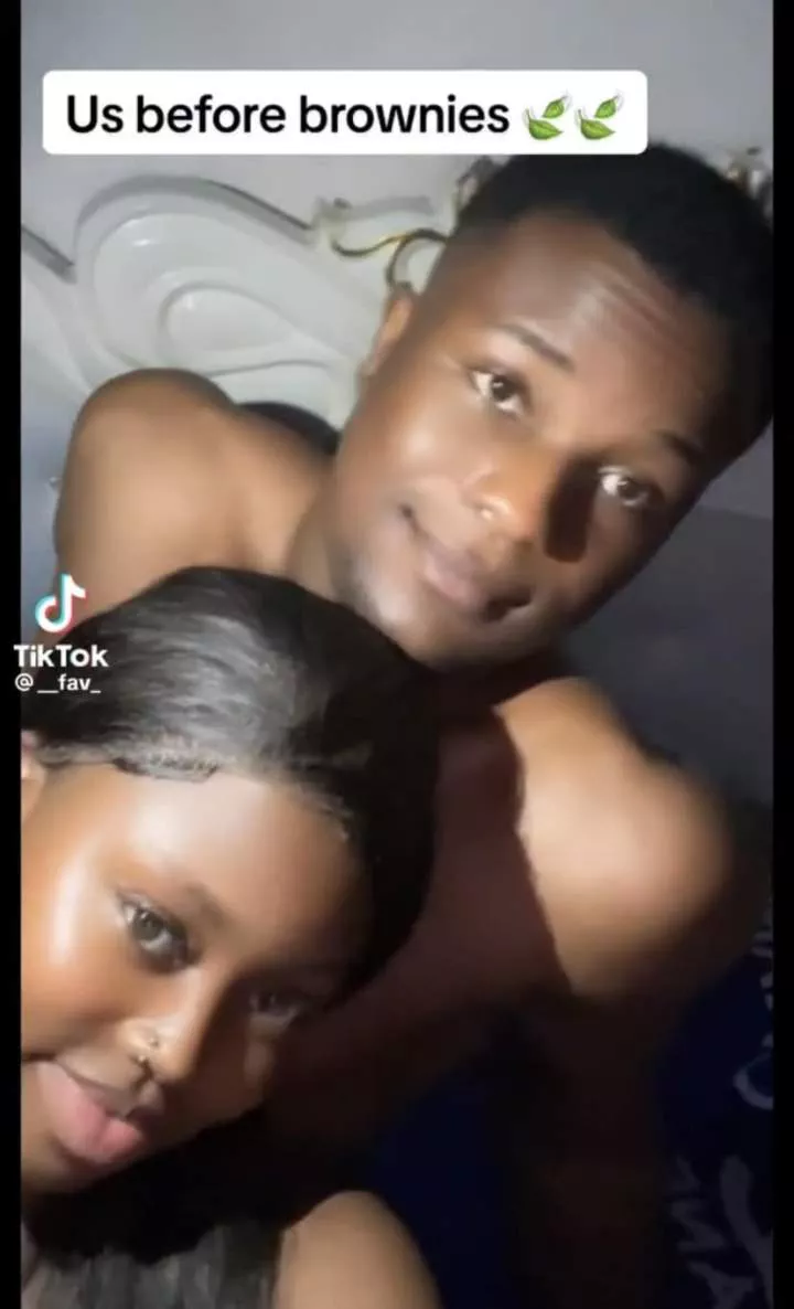 We almost died - Lady shares her experience after consuming brownies with her boyfriend (video)