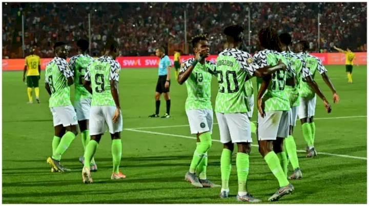 AFCON 2021: Super Eagles players' new shirt number revealed ahead of Egypt clash