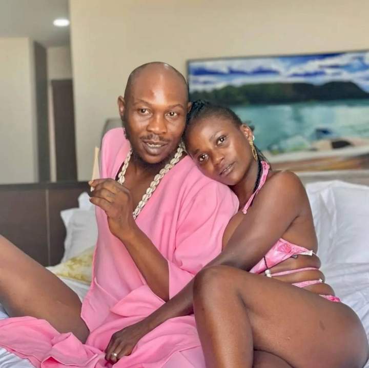 Seun Kuti and his woman, Yetunde George Ademuluyi, share frisky bedroom photos