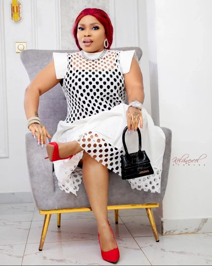 'My secret is out, I'm ready for you all' - Halima Abubakar blasts Shan George over her post about Apostle Suleiman