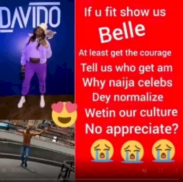 'You never marry, who give you belle?' - Uche Maduagwu interrogates Seyi Shay after she showed off her baby bump at Davido's concert
