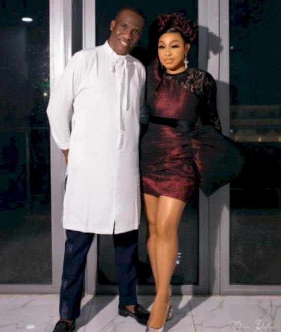 Rita Dominic steps out in style with lover, Fidelis Anosike