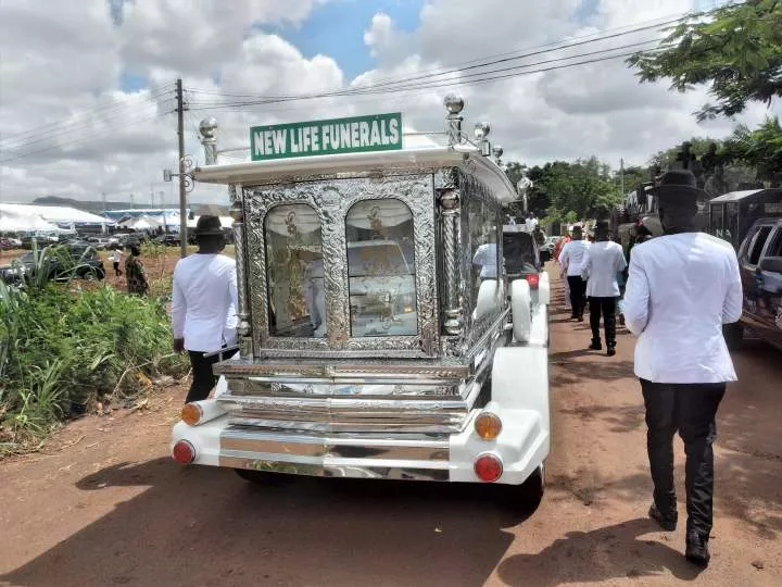 Photos from the funeral of wife of former Senate President Ken Nnamani