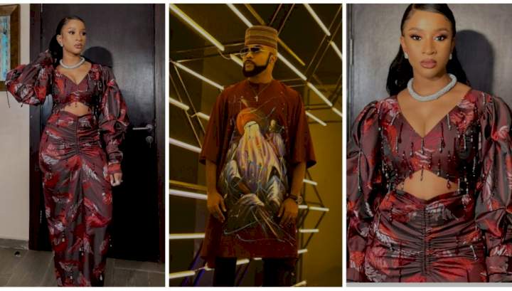 "Your husband carry eye go market" - Banky W says as he gushes over new photos of Adesua Etomi "Your husband carry eye go market" - Banky W says as he gushes over new photos of Adesua Etomi