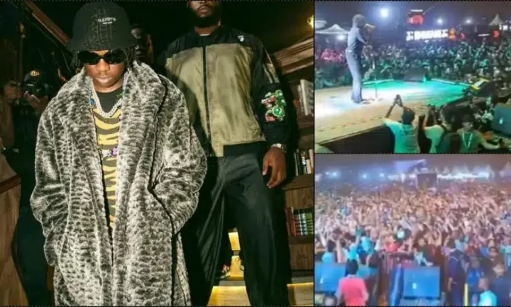 "Their currency no high, no stress yourself" - Reactions as Rema unleashes 'ogba' dance move in India (Video)