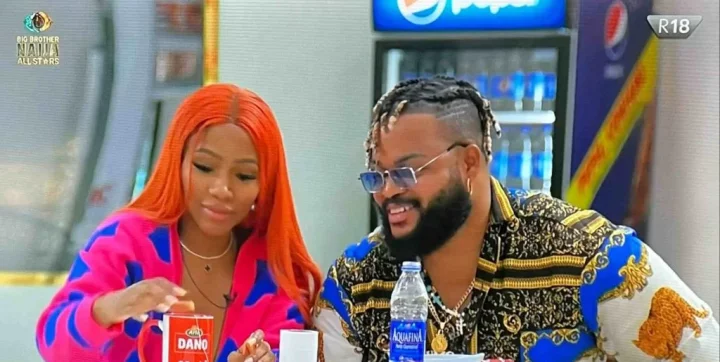 BBNaija All Stars: Mercy, Whitemoney share kissed on dance floor (Video)