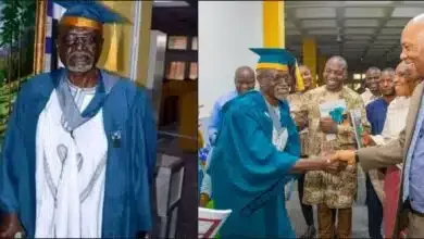 70-year-old ex-Nigeria's coach graduates with first class at UNIJOS