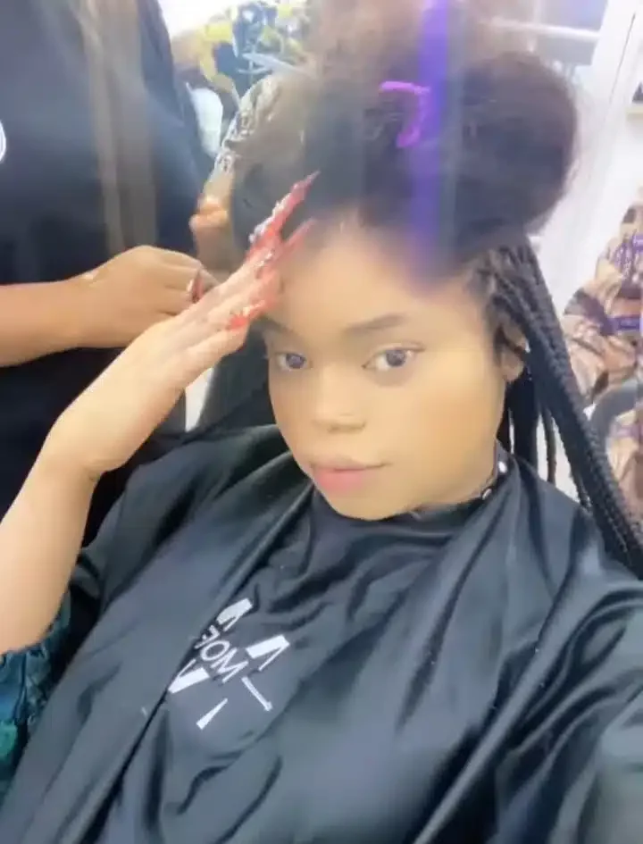'N200k just for my hair' - Bobrisky brags as he shows off receipt of payment for braids (Video)