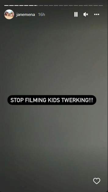 'Stop filming kids twerking, you're sexualizing them' - Dancer Janemena