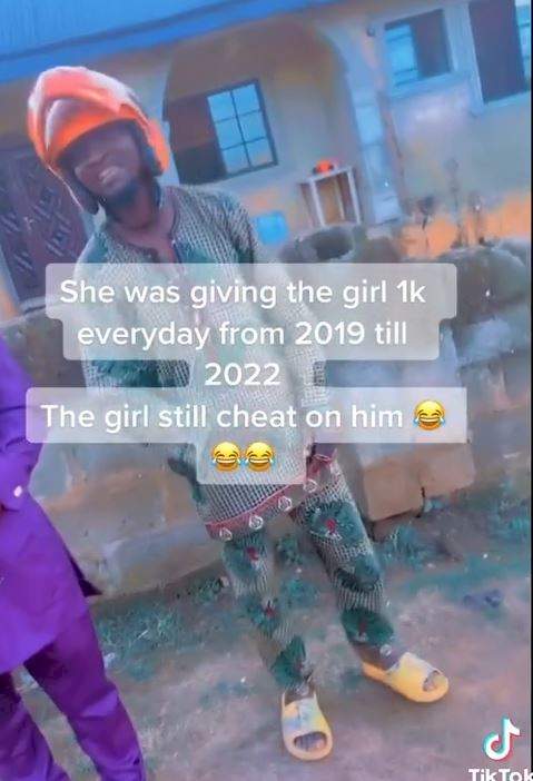 'Since 2019, I've been giving her N1k daily' - Man laments bitterly after girlfriend cheated on him (Video)