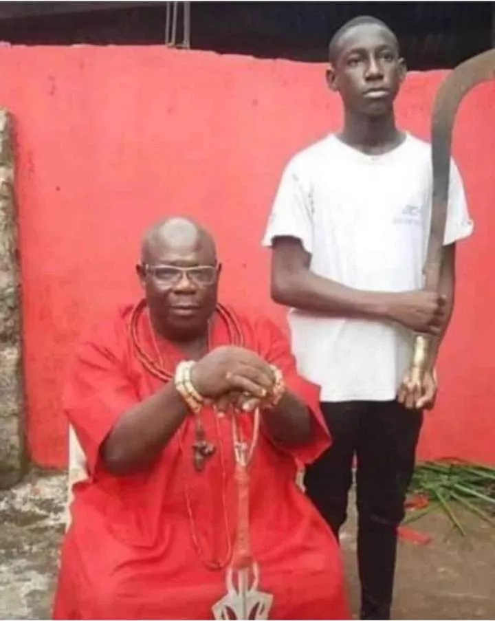 Shallipopi causes a stir with throwback photo with herbalist