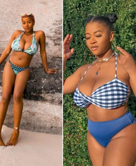 I was so ashamed of my postpartum weight that I failed to see it worked in my favour - Abby Zeus says as she shares bikini photo showing her post-baby body