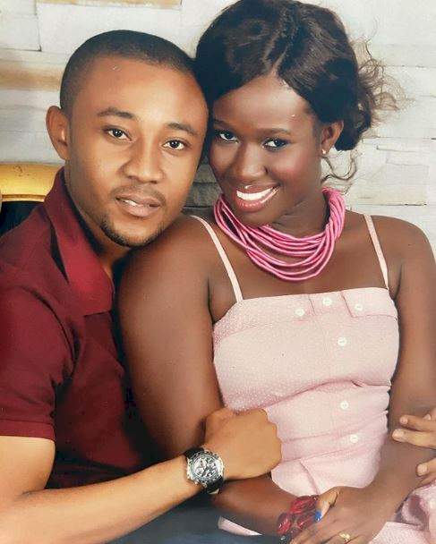 'It's his head for me' - Real Warri Pikin jokingly shames hubby as she releases throwback photo