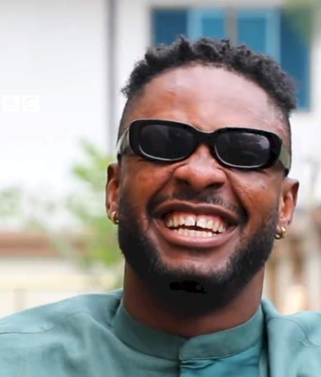 "My papa say I be Igbo" - Nigerians react to hilarious video of Cross speaking Igbo language (Video)