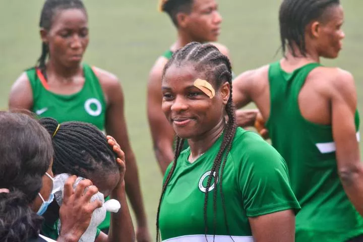 Super Falcons of Nigeria star Desire Oparanozie
