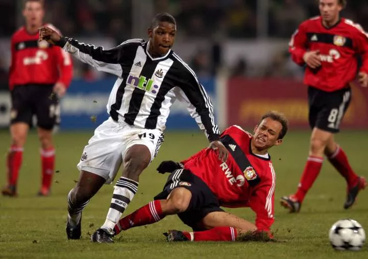 Newcastle beat Bayer Leverkusen twice in the Champions League in 2003