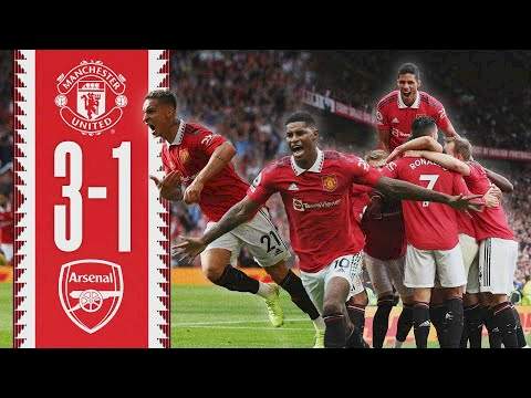Manchester United 3  -  1 Arsenal (Sep-04-2022) Premier League Highlights