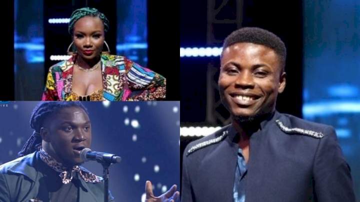 Nigerian Idol: Heated campaign as Francis, Kingdom, Akunna fight for finale