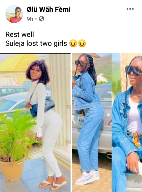 Young Nigerian woman and her bestfriend killed in fatal motor accident; boyfriend reportedly in coma