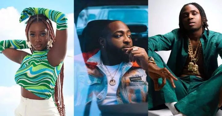 'Morravey's pen game is crazy' - Davido on how he met his two signees, Morravey, Logos Olori (Video)