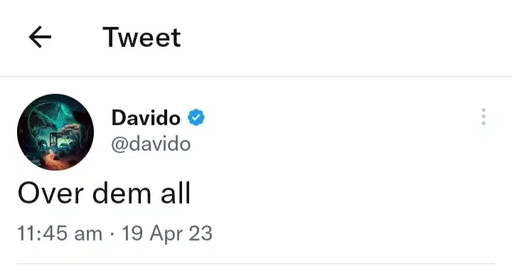 Davido reacts amid rumours that he's expecting 2nd child with Atlanta based babymama